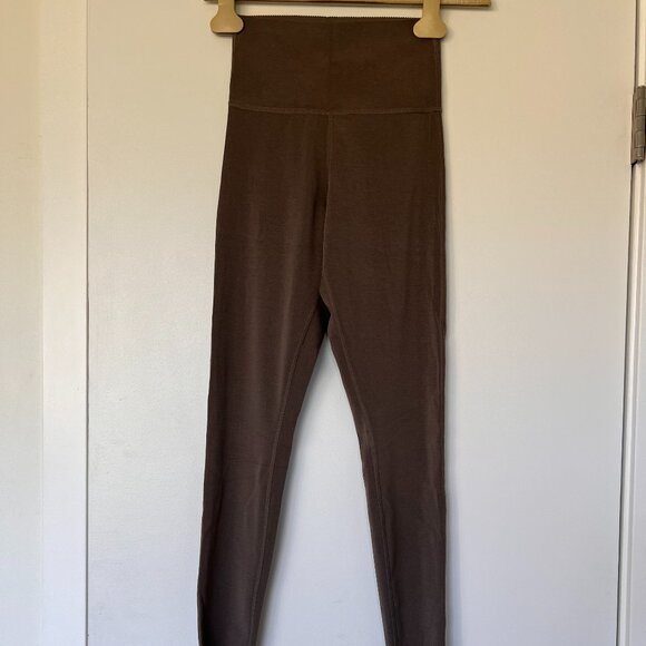 Oshyo Compressive waist control clean ankle-length leggings - Picture 1 of 5